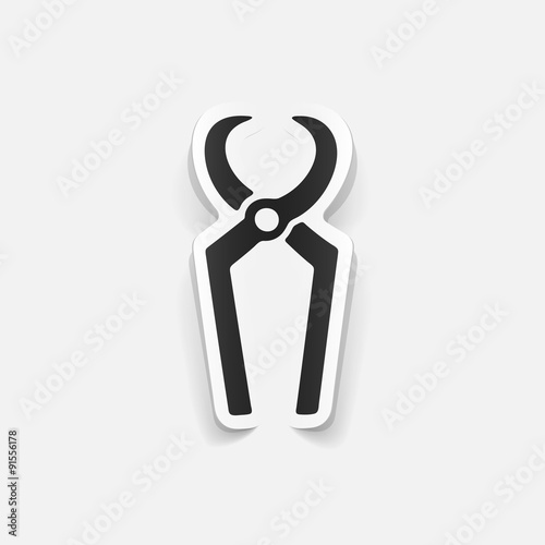 realistic design element: nippers