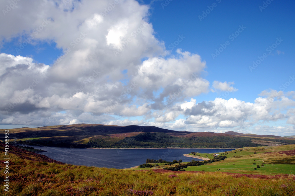 Llyn Celyn Reservoir In Snowdonia Llyn Celyn Reservoir In Snowdonia