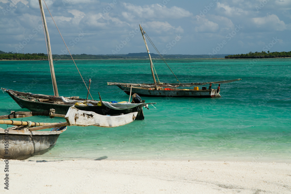 nungwi beach in the north side of zanzibar