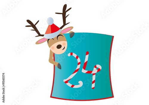 renifer,święta,Mikołaj