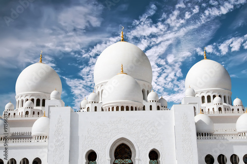 Photography Sheikh Zayed mosque in Abu Dhabi