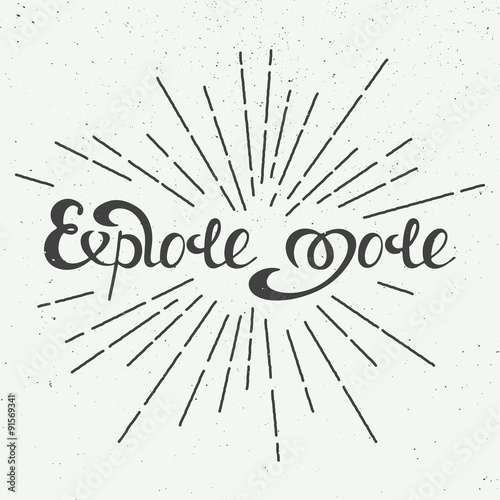 Explore more on vintage background with light rays