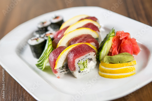 fresh Sushi rolls