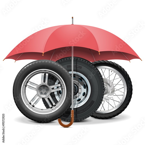 Vector Wheels under Umbrella
