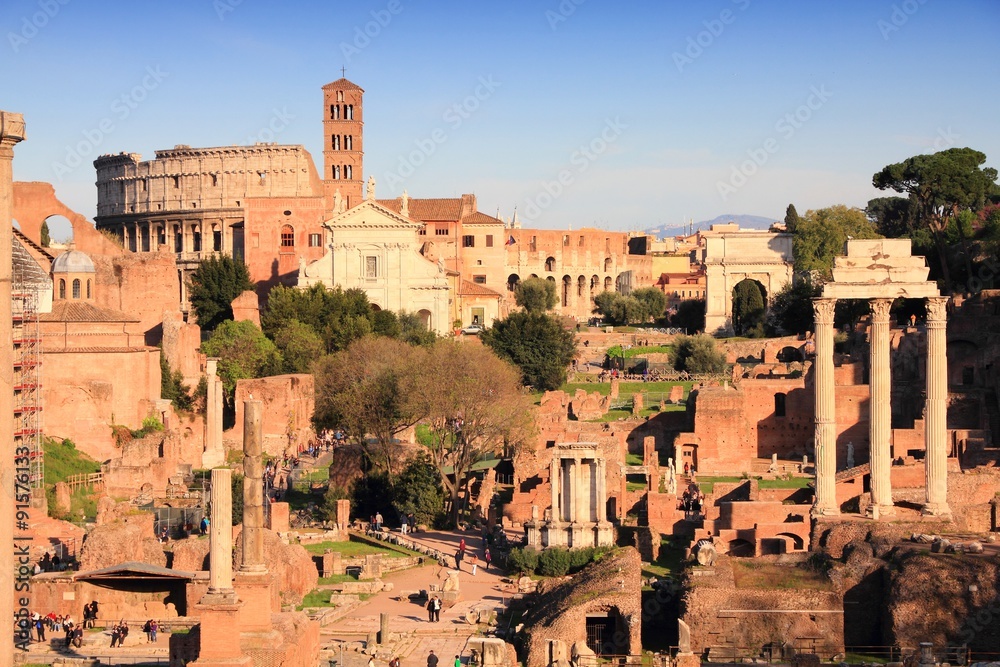 Rome, Italy - Roman Forum