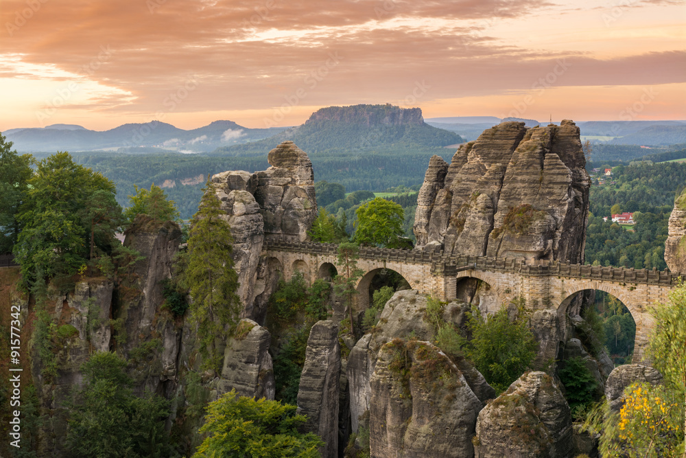 Sächsische Schweiz -Basteibrücke