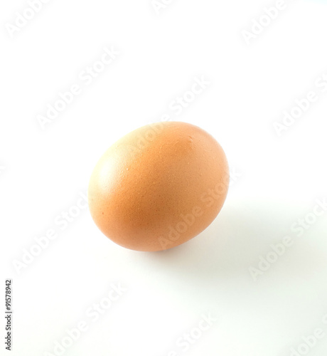 egg with isolated white background