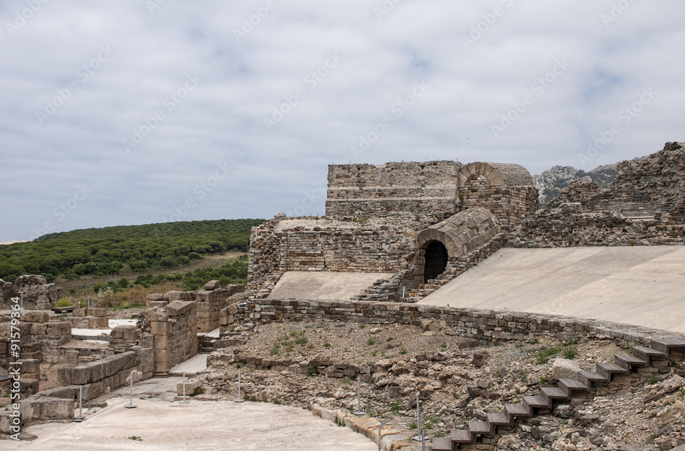 Anfiteatro romano de Baelo Claudia en Tarifa, Cádiz