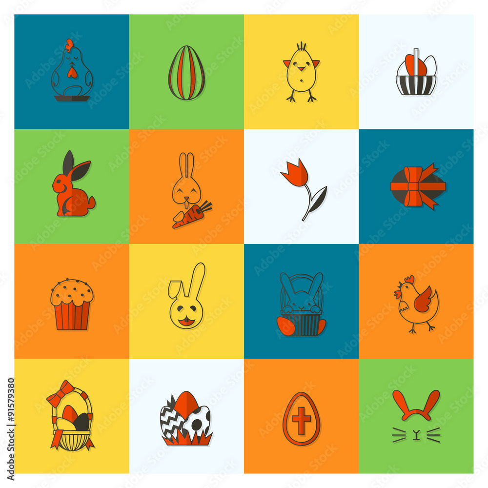 Celebration Easter Icons Celebration Easter Icons