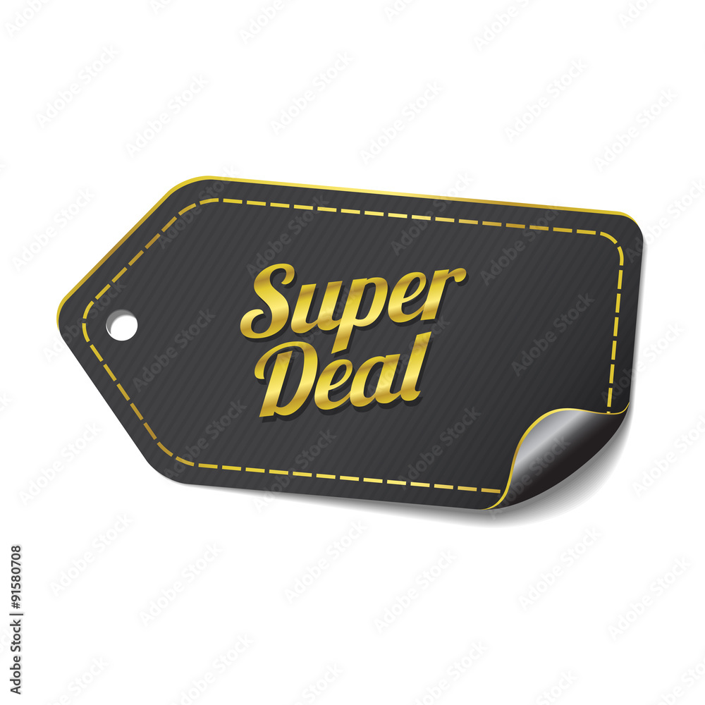 Super Deals golden Vector Icon Design Super Deals golden Vector Icon Design