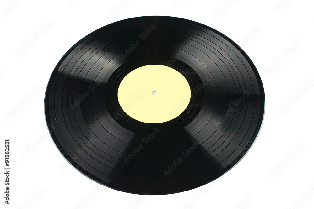 Naklejka premium vinyl records 
