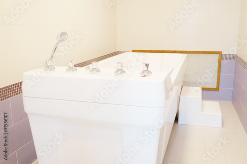 The balneotherapy bath in Spa salon photo