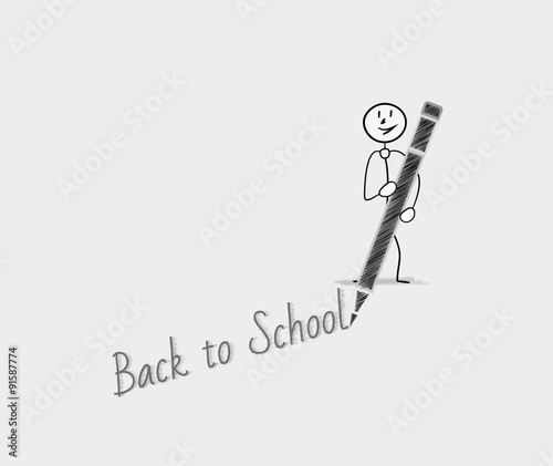 back to school with one person