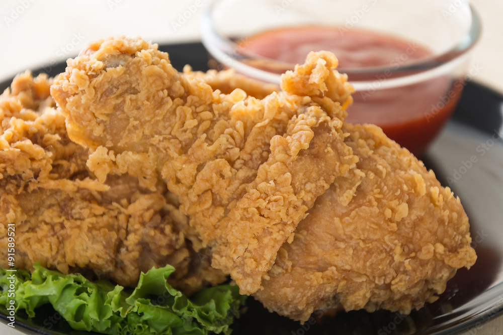 fried crispy chicken fried crispy chicken