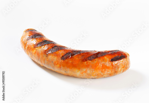 Grilled bratwurst