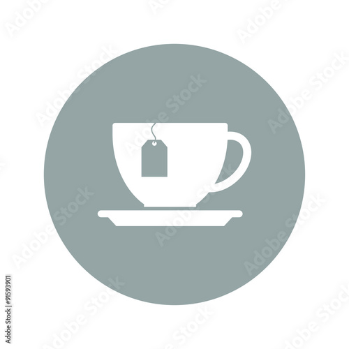 cup with tea bag icon