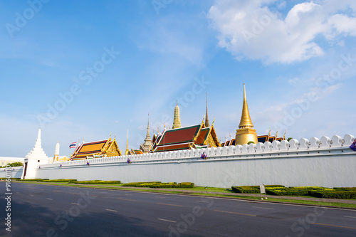 Wat Phra Kaew - the Temple of Emerald Buddha in Bangkok,Thailand