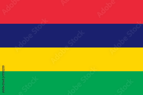 Flag of Mauritius