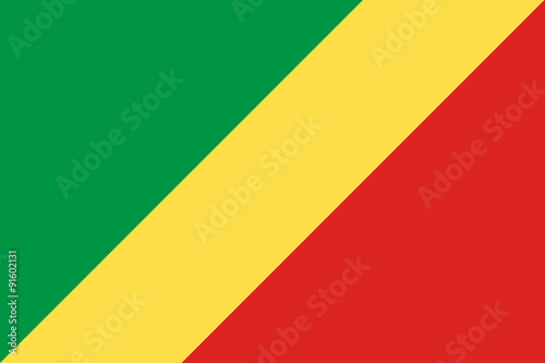 Flag of Republic of Congo photo