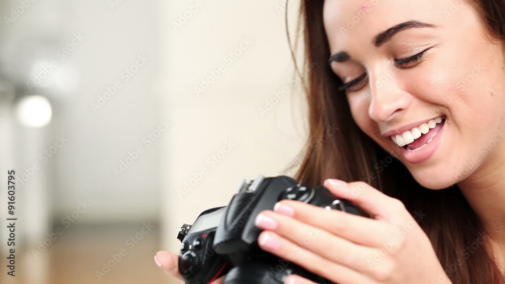 Photographer woman taking photographs dslr Photographer woman taking photographs dslr