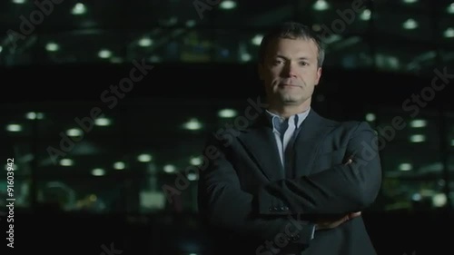 Wallpaper Mural Successful and Confident Businessman Portrait.
Shot on RED Cinema Camera in 4K (UHD). Its easy scale, rotate and crop without loosing quality. Torontodigital.ca