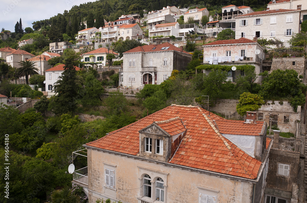 The Walled City of Dubrovnic in Croatia Europe It is one of the most delightful tourist resorts of the Mediterranean. Dubrovnik is nicknamed 