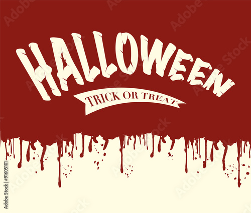 Halloween vector illustration background