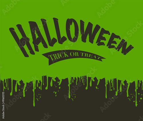 Oozing Slime Halloween