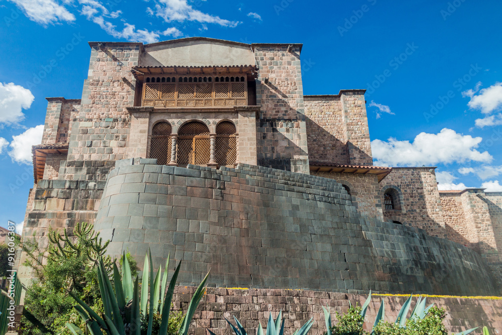 Qorikancha temple ruins in Cuzco