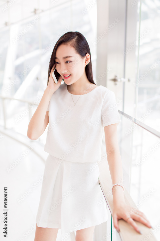 beautiful girl leaning against the glass window beautiful girl leaning against the glass window