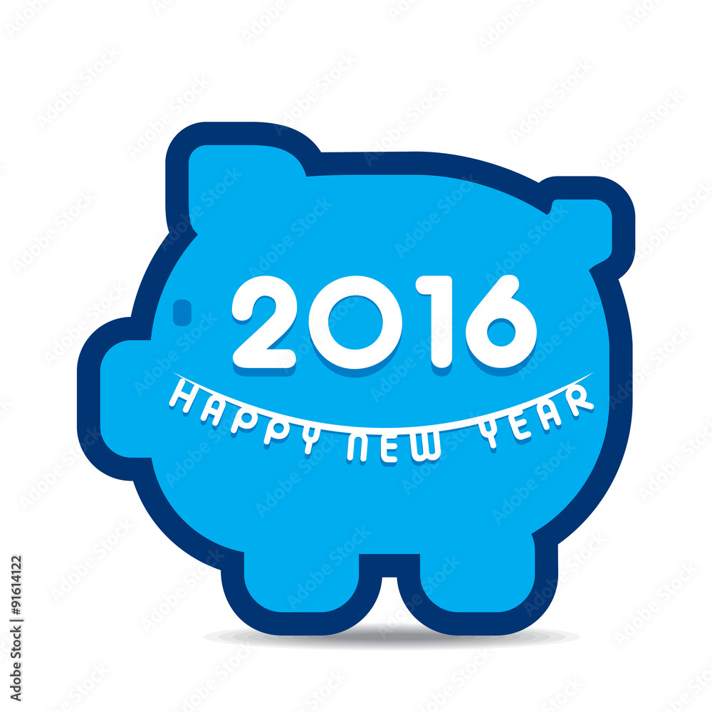 creative finance new year 2016 greeting design vector creative finance new year 2016 greeting design vector