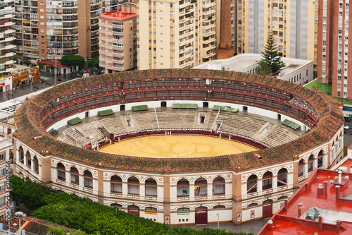Bullring at Malaga Plaza de toros de La Malagueta