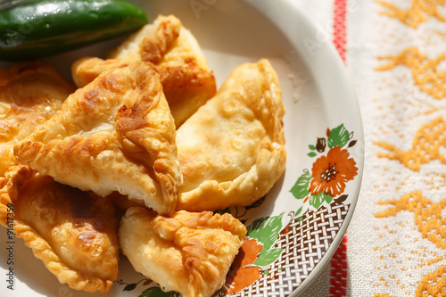 Phyllo cheese patties photo