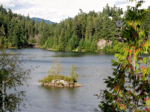 Nita Lake in Whistler, BC, Canada photo