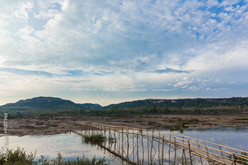 Bamboo bridge