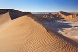 Sand dune in Valle de la Luna, Atacama Desert, Chile