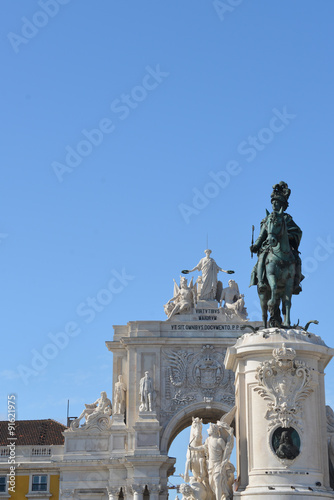 Nice statue, Lisbon