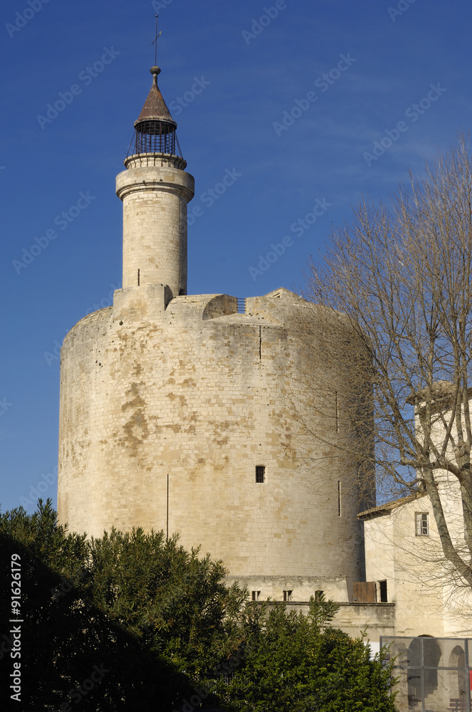 Castle  of Aigues-Mortes, Camargue