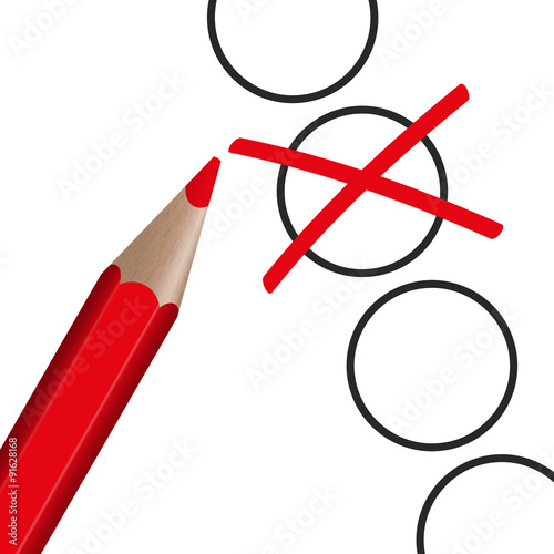 Red pen with Cross