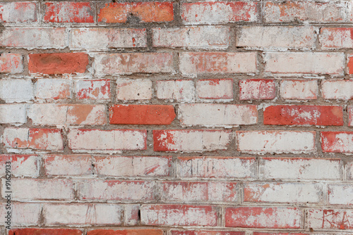 Brick texture with scratches and cracks