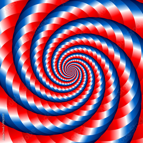 Twisted tricolor background