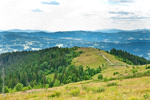 Beautiful mountains landscape