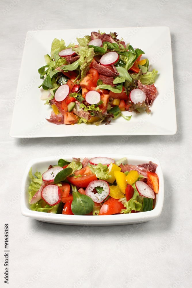 Small and big radish salad Small and big radish salad
