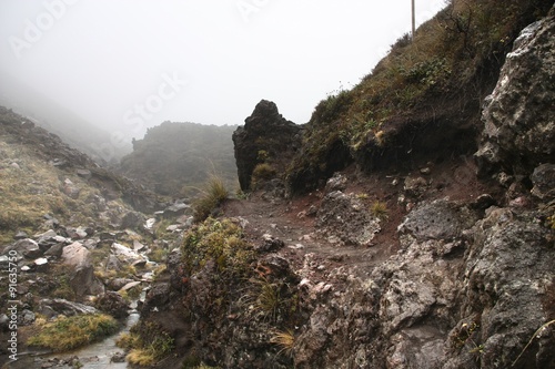 Tongariro National Park in New Zealand