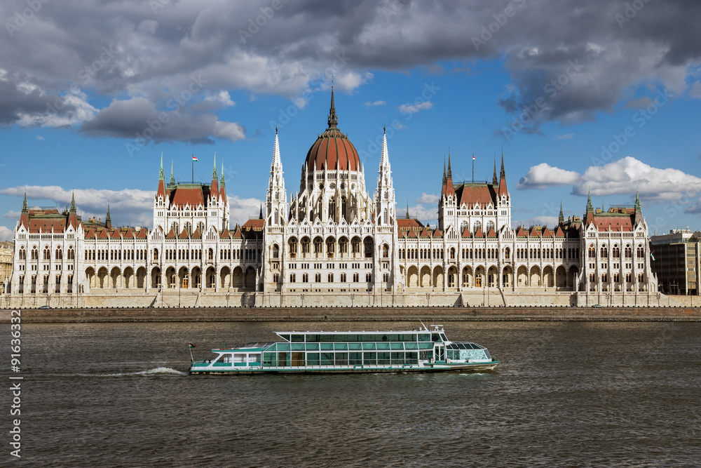  the Parliament in Budapest