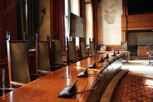 a classic conference room