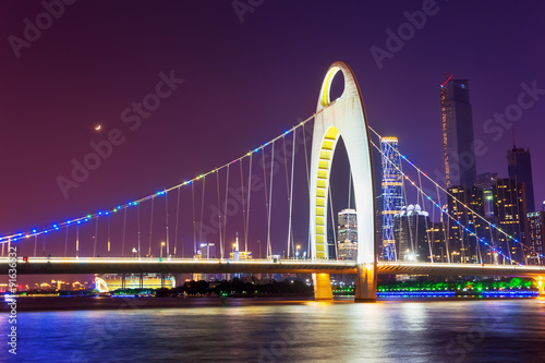 cable stayed bridge over a river