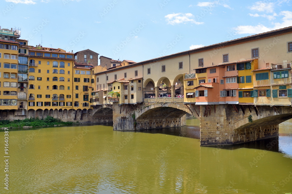 Il fiume Arno a firenze