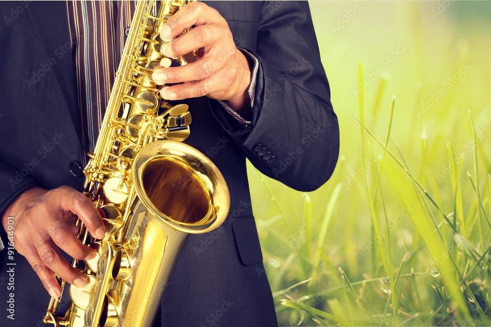 Obraz premium Jazz Saxophone.
