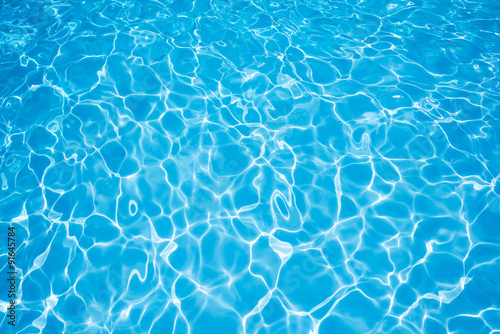 Rippled Water in swimming pool